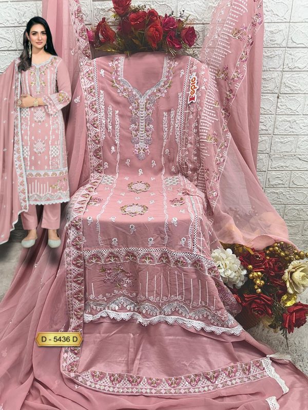 FEPIC D 5436 ROSEMEEN GEORGETTE PAKSITANI SUITS