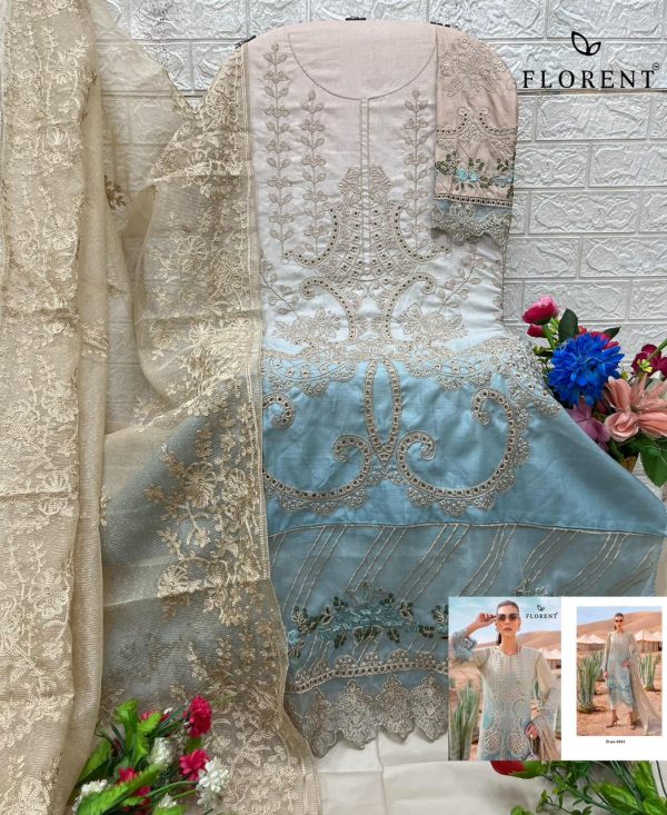 FLORENT 1041 COTTON PAKISTANI SALWAR SUITS IN INDIA