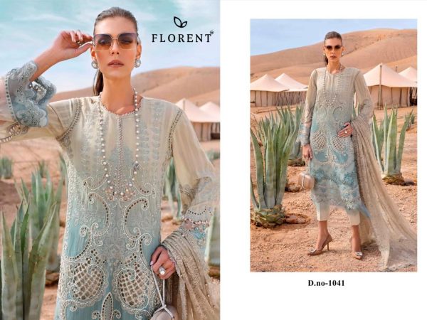 FLORENT 1041 COTTON PAKISTANI SALWAR SUITS IN INDIA