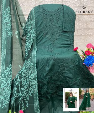FLORENT 1046 COTTON EMBROIDERED PAKISTANI SUITS