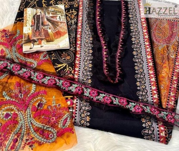 HAZZEL 0144 COTTON PAKISTANI SUITS IN INDIA