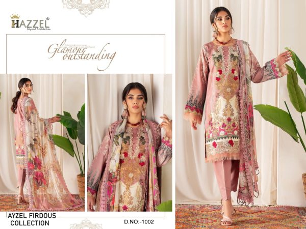 HAZZEL 1002 AYZEL COTTON PAKISTANI SUITS IN INDIA