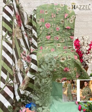 HAZZEL 11002 COTTON PAKISTANI SUITS WHOLESALE