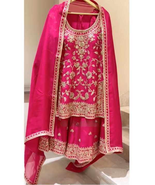 HK 1698 DESIGNER PLAZZO SUITS WHOLESALE