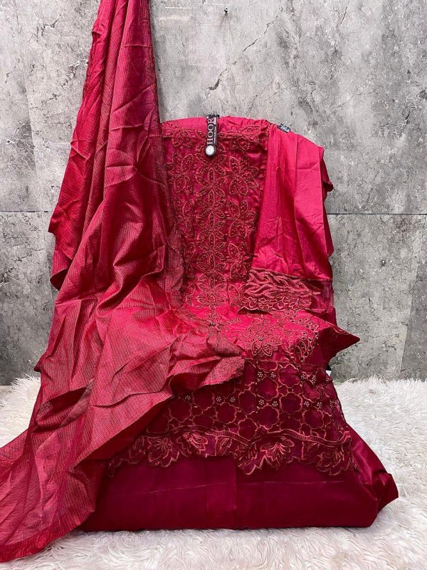 HOOR TEX H 371 A HEAVY COTTON SALWAR SUITS