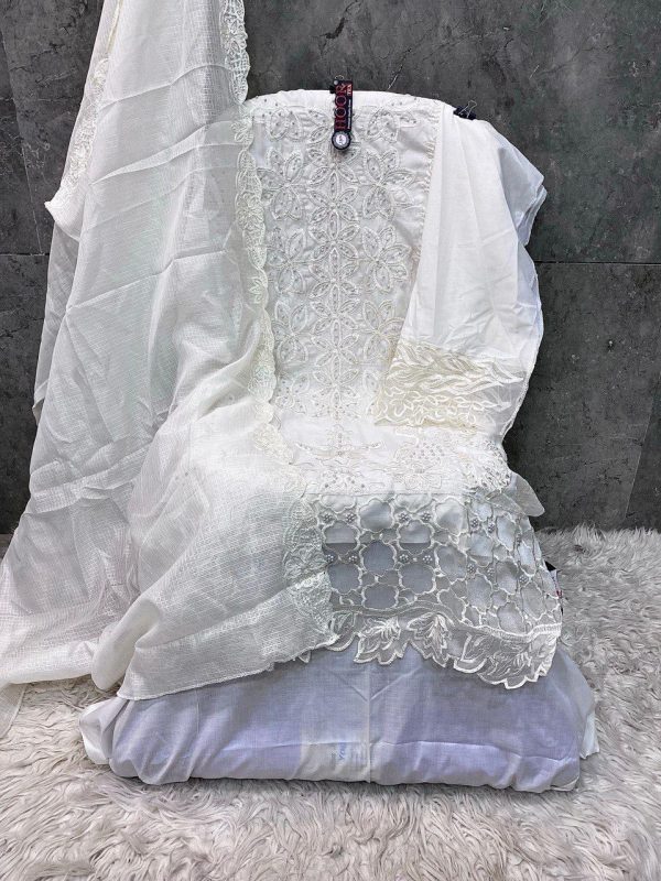 HOOR TEX H 371 B HEAVY COTTON SALWAR SUITS