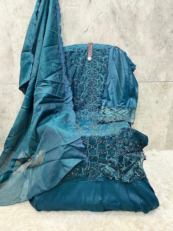 HOOR TEX H 371 C HEAVY COTTON SALWAR SUITS