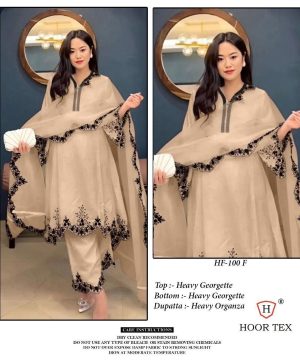 HOOR TEX HF 100 F READYMADE GEORGETTE SALWAR SUITS