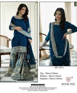 HOOR TEX HF 139 A READYMADE PAKISTANI SUITS IN INDIA