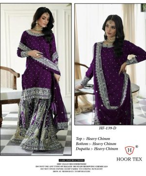 HOOR TEX HF 139 D READYMADE PAKISTANI SUITS IN INDIA