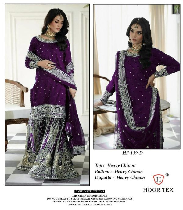 HOOR TEX HF 139 D READYMADE PAKISTANI SUITS IN INDIA