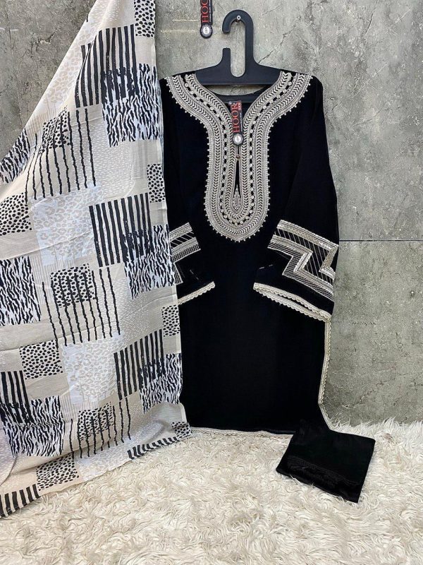HOOR TEX HF 152 A B C D READYMADE GEORGETTE SUITS