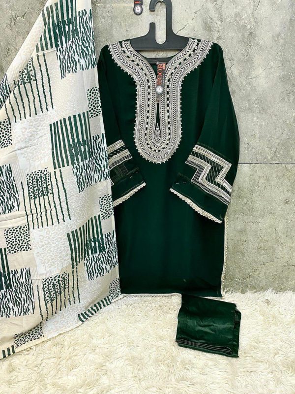 HOOR TEX HF 152 A B C D READYMADE GEORGETTE SUITS