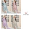 HOOR TEX HF 162 A B C D READYMADE ORGANZA SUITS