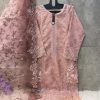 HOOR TEX HF 162 A B C D READYMADE ORGANZA SUITS