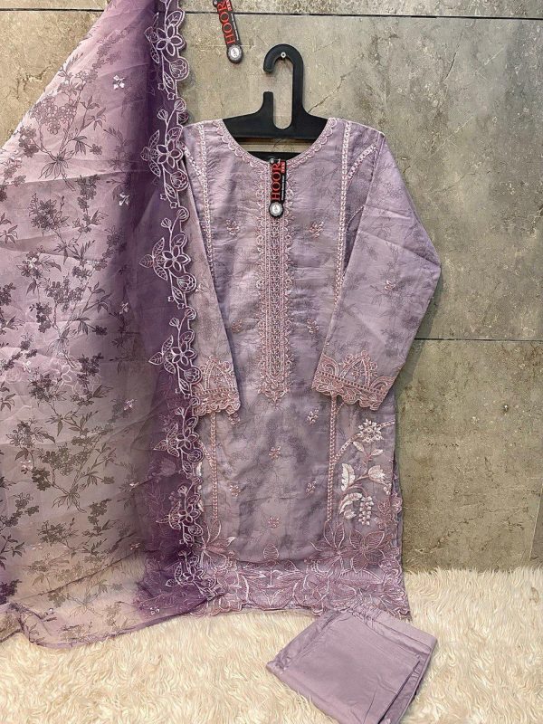 HOOR TEX HF 162 A B C D READYMADE ORGANZA SUITS