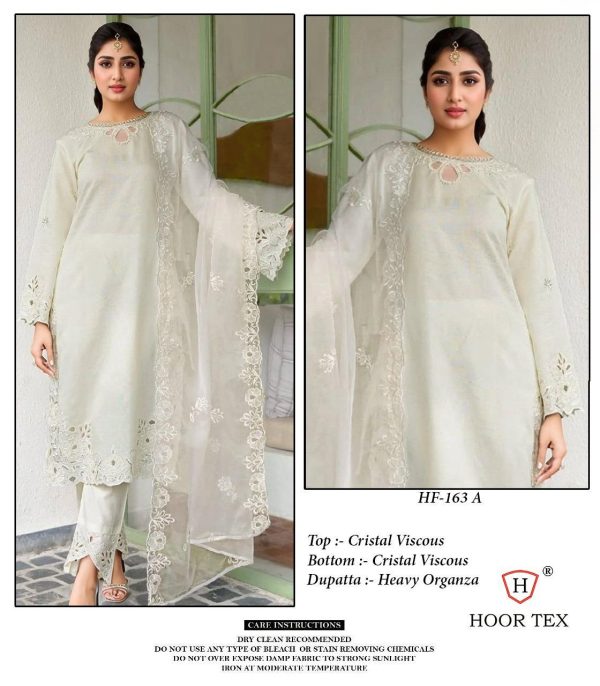 HOOR TEX HF 163 A B C READYMADE PAKISTANI SUITS
