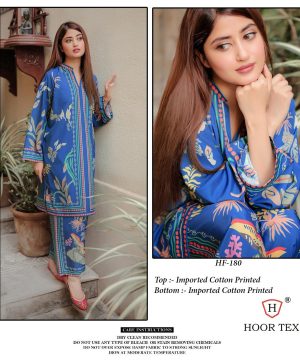 HOOR TEX HF 180 READYMADE COTTON SALWAR SUITS