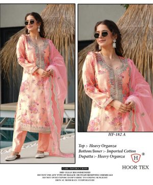 HOOR TEX HF 182 A READYMADE PAKISTANI SUITS