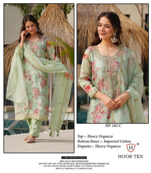 HOOR TEX HF 182 C READYMADE PAKISTANI SUITS