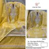 HOOR TEX OR 58 A B C D ORGANZA PAKISTANI SUITS