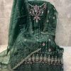 HOOR TEX OR 73 D ORGANZA PAKISTANI SUITS ONLINE