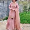 JENNY DESIGNER JD 598 CHINON SHARARA SUITS