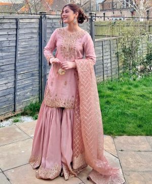 JENNY DESIGNER JD 598 CHINON SHARARA SUITS