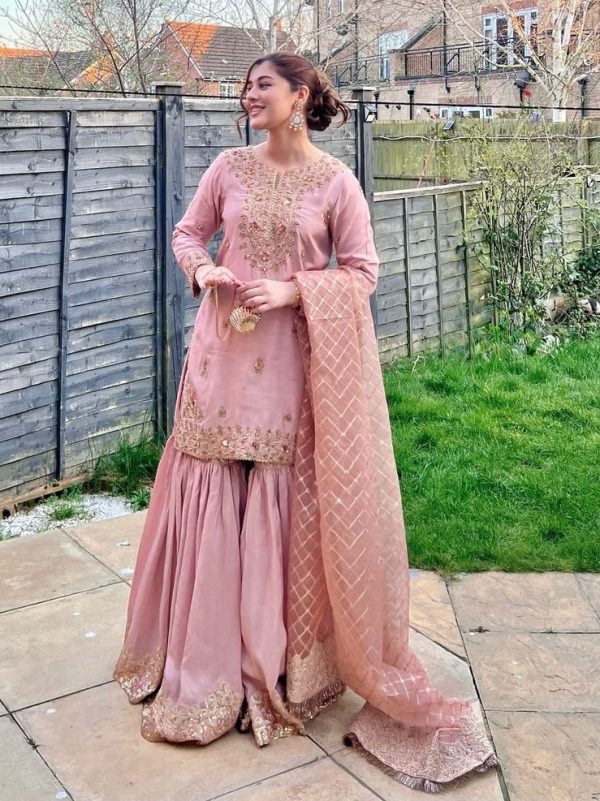 JENNY DESIGNER JD 598 CHINON SHARARA SUITS