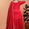 JENNY DESIGNER JD 604 A FANCY KURTI WITH FLAIRED PLAZZO