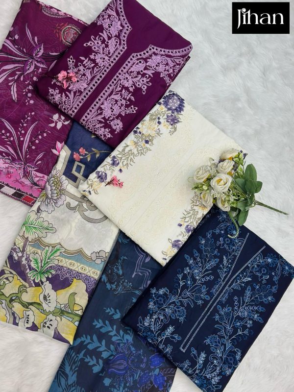 JIHAN 3624 3625 3626 OMBR'E VOL 3 LAWN COLLECTION