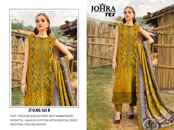 JOHRA TEX JT 165 B PAKISTANI SALWAR SUITS