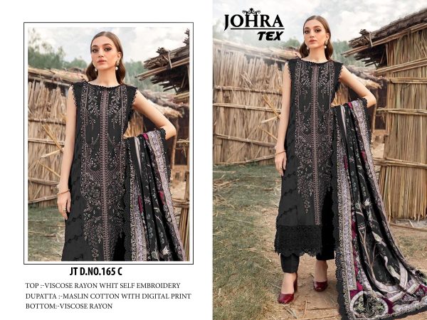 JOHRA TEX JT 165 C PAKISTANI SALWAR SUITS