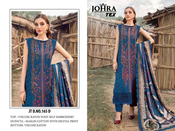 JOHRA TEX JT 165 D PAKISTANI SALWAR SUITS