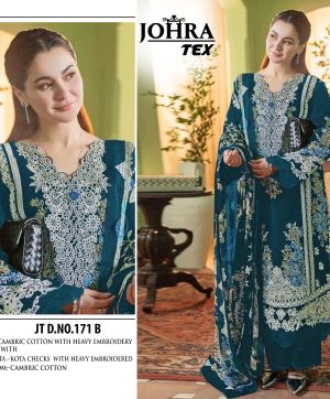 JOHRA TEX JT 171 B COTTON PAKISTANI SUITS IN INDIA
