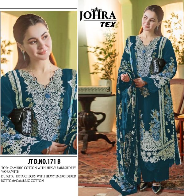 JOHRA TEX JT 171 B COTTON PAKISTANI SUITS IN INDIA