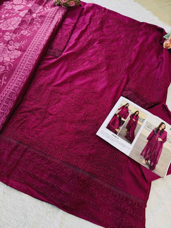 JOHRA TEX JT 174 COTTON PAKISTANI SUITS WHOLESALE