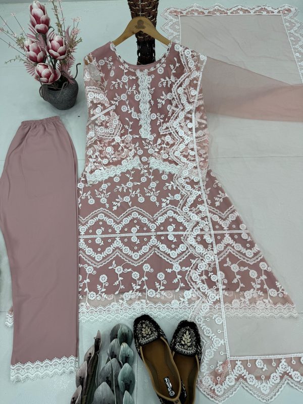 KARMA FASHION KF 1681 A DESIGNER PLAZZO SUITS