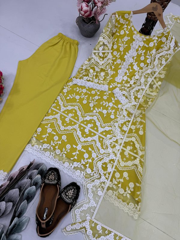 KARMA FASHION KF 1681 B DESIGNER PLAZZO SUITS