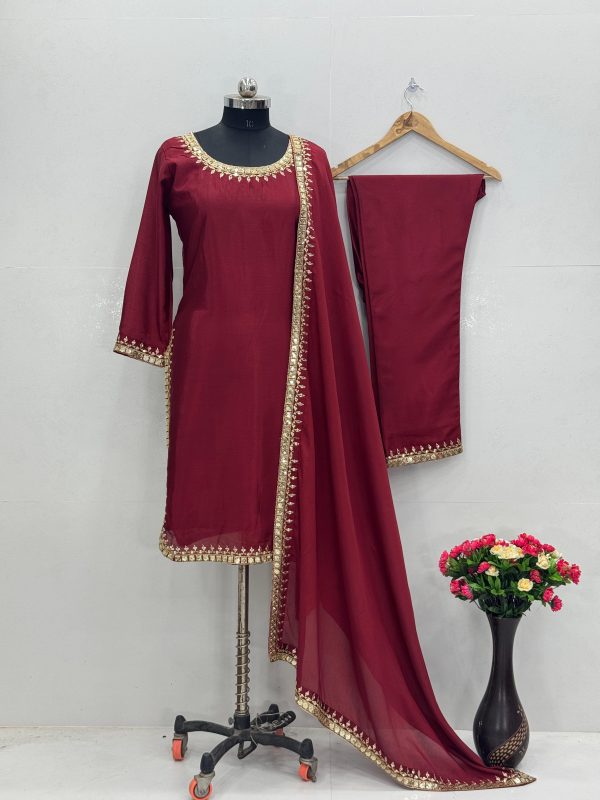 KARMA FASHION KF 1684 DESIGNER PARTY WEAR SUITS