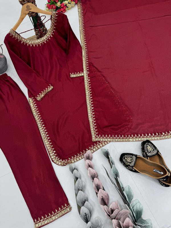 KARMA FASHION KF 1684 DESIGNER PARTY WEAR SUITS
