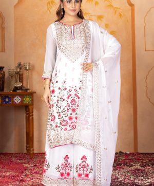 KARMA FASHION KF 1686 A DESIGNER PLAZZO SUITS