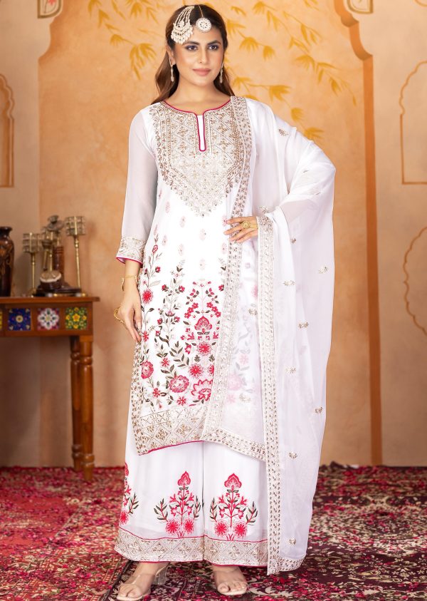 KARMA FASHION KF 1686 A DESIGNER PLAZZO SUITS