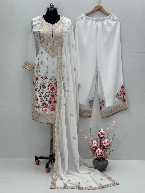 KARMA FASHION KF 1686 A DESIGNER PLAZZO SUITS
