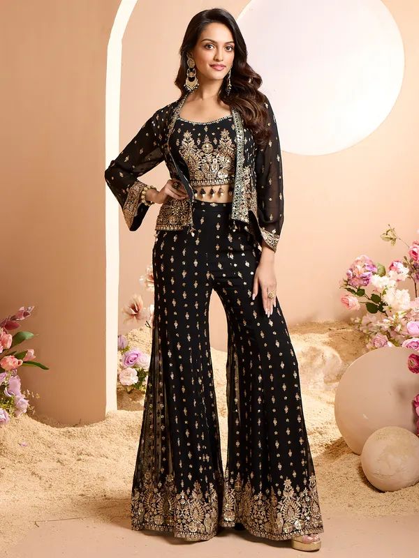 KARMA FASHION ST 189 B DESIGNER PARTY WEAR SUITS