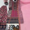 KARMA FASHION ST 209 DESIGNER PRINTED PLAZZO SUITS