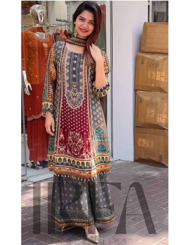 KARMA FASHION ST 407 DESIGNER SALWAR SUITS