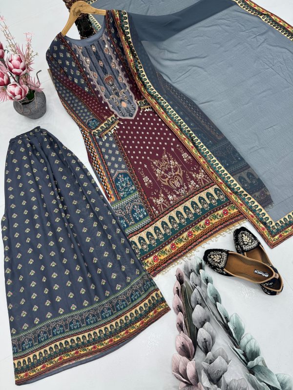 KARMA FASHION ST 407 DESIGNER SALWAR SUITS