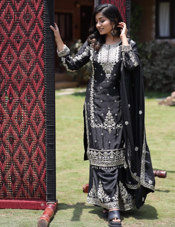 KAVYA FAB KF 3161 B DESIGNER PLAZZO SUITS WHOLESALE