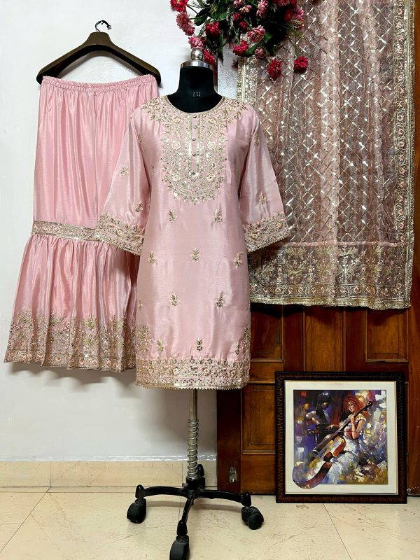 LC 1363 DESIGNER SHARARA SUITS WHOLESALE